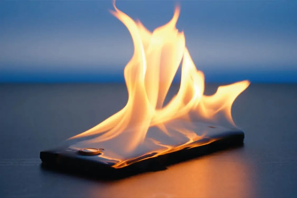 Lithium Ion Battery Fire