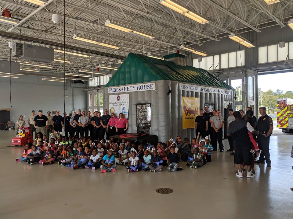 Inflatable Educational Fire House