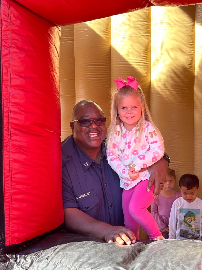Inflatable Educational Fire House