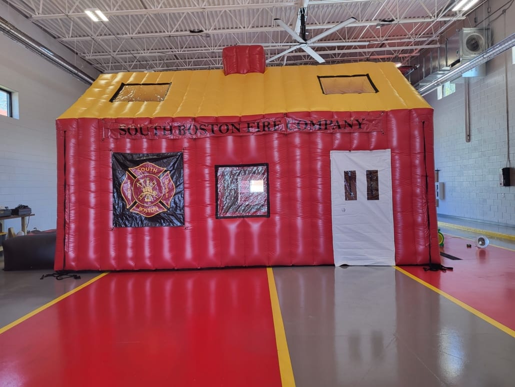 Inflatable Educational Fire House