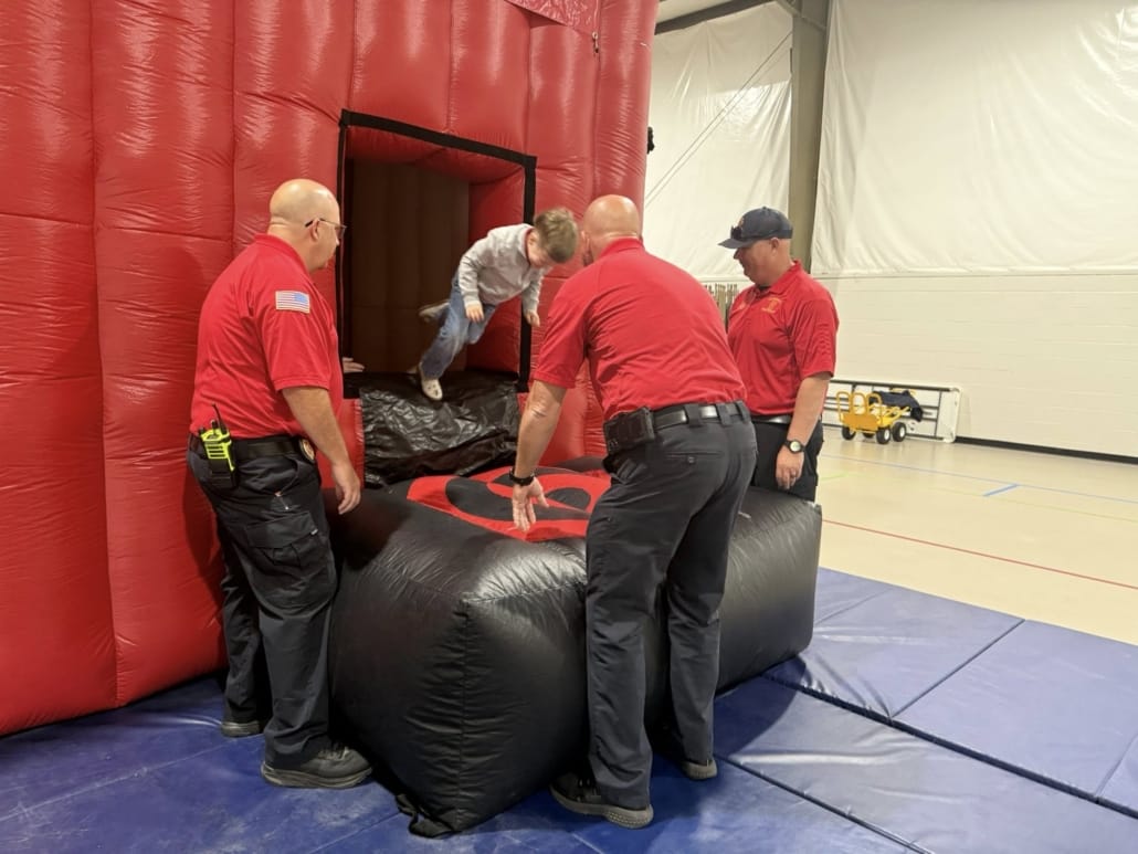Inflatable Educational Fire House
