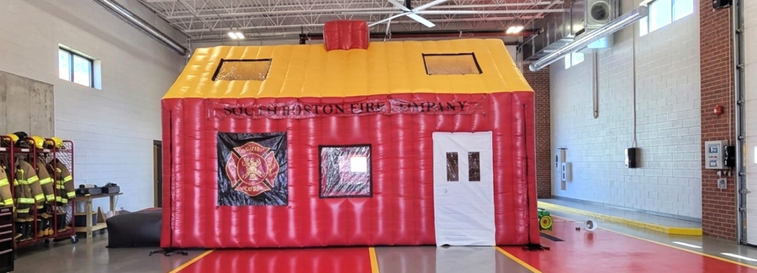 Inflatable Educational Fire House